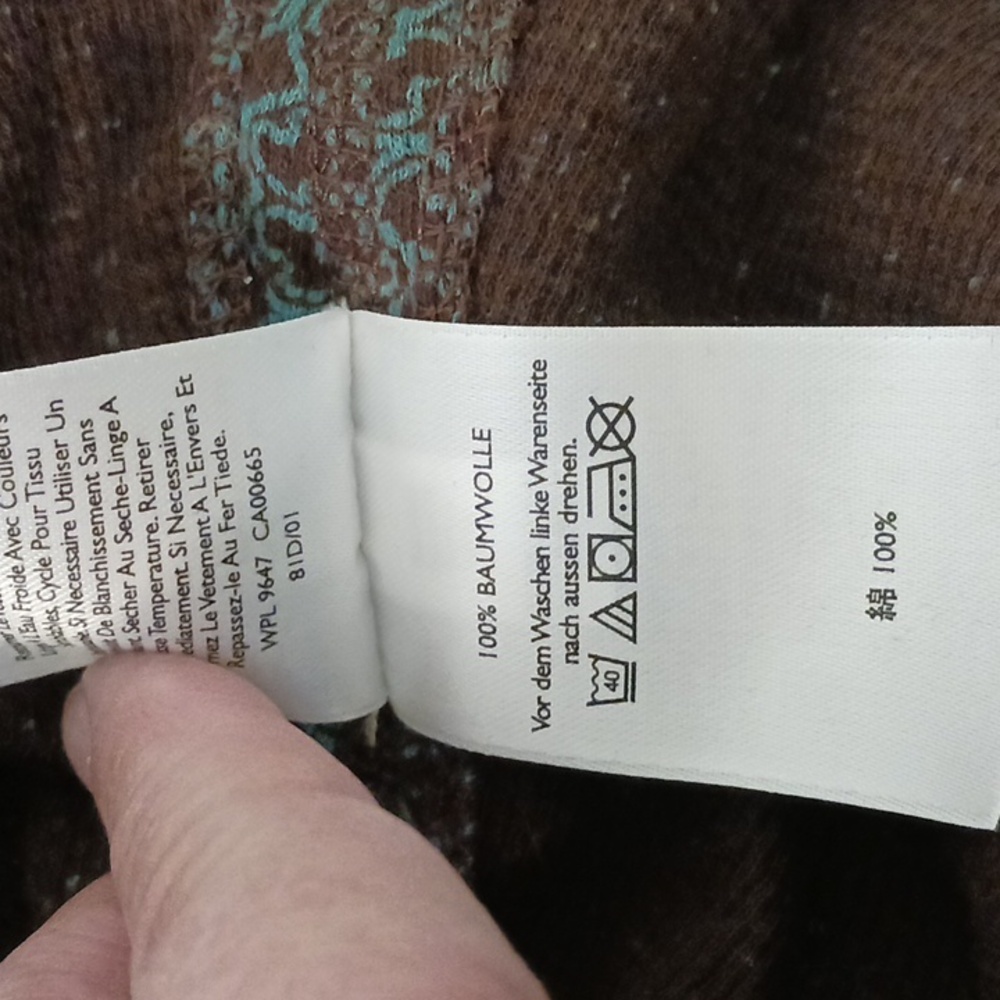 💥Eddie Bauer, size L, long sleeve, Baby Doll knit top - Picture 6 of 6